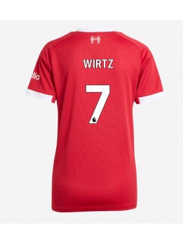 Liverpool Florian Wirtz #7 Replika Hemmakläder Dam 2025-26 Kortärmad